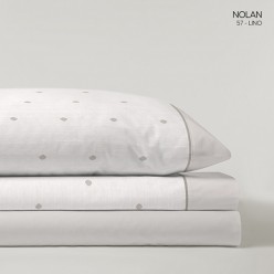 JUEGO DE SÁBANAS SERENA NOLAN LINO 90X190/200CM