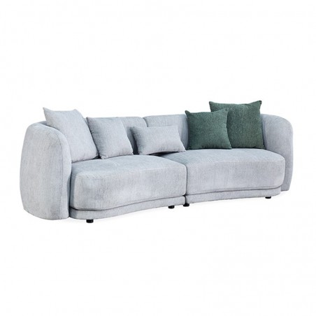 SOFÁ 3 PLAZAS ANGUS 2314 GRIS
