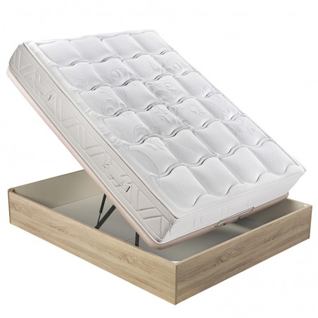 PACK HOGAR COLCHÓN+CANAPÉ NATURAL 90X190CM