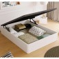ABATIBLE MISTRAL BLANCO TAPA BLANCA 150X190CM