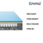 COLCHÓN EMMA BODY ADAPT HYBRID 135 X 190
