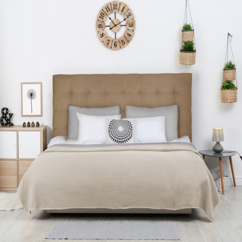 CABECERO LION MARRON 140X120CM CABECERO LION MARRON 140X120CM